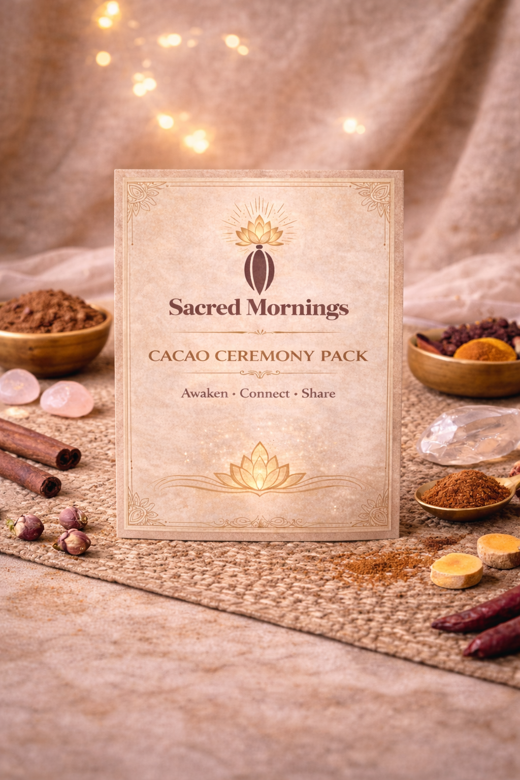 Sacred Cacao Ceremony Bag